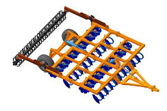 Дисковый мульчировщик ДМ-4 (ООО «Белагромаш-Сервис»)