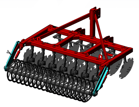 Борона дисковая навесная БД-2,4х2Н (ООО “Завод Автотехнологий”)
